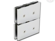Boston Top Pivot with Transom Panel Mount - Polished Chrome